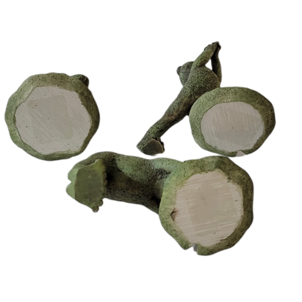 Yoga Frog Lily Pad Set Of 3 - Picture 5 of 14